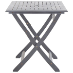 Sulankstomas sodo stalas，Lauko stalas, 120x70x75cm, akacijos masyvas CFE710660
