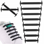 Silikoniniai batų rai&scaron;teliai be apvadų, 16 vnt.