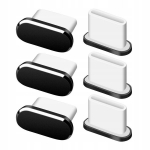 ĮKROVIKLIAI TYPEC DULKIŲ KI&Scaron;TUKAI TELEFONUI USB 6 VNT.