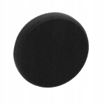 Juodas poliravimo diskas 150 mm su Velcro 125 mm mink&scaron;tas apdailos padas