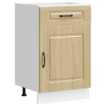 Kitchen Base Cabinet "Kalmar" Sonoma Oak Engineered Wood CFE94298