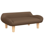 Vaiki&scaron;ka sofa，Vaikų sofa, rudos spalvos, 70x40x24cm, audinys CFE92427
