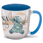Disney Lilo and Stitch "Ohana Elite" porcelianinis puodelis 400 ml dovanų dėžutėje