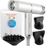 LIVMAN T1 - didelio greičio neigiamų jonų džiovintuvas su pastovia temperatūra, 3 greičio režimais ir &scaron;altu oru, 1500W