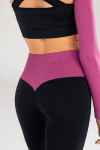 Tamprės su push‑up efektu FLEXING LEGGINGS GLAM Flexit Giulia, spalva black/domsor, L/XL