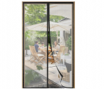 Sailimay magnetinis tinklelis nuo uodų durims 80&times;240 cm, juodas