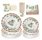 Vienkartinių indų rinkinys, Lapeliai, 125 vnt.