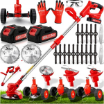 Akumuliatorinis trimeris Delphi Tools, 2 x 2,0 Ah, 18 V