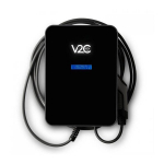 Sieninė elektromobilio įkrovimo stotelė 22kW Type 2 32A 3 fazės su 5m kabeliu WiFi smart Trydan V2C