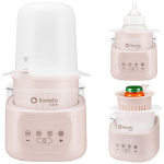 Buteliukų &scaron;ildytuvas-sterilizatorius su i&scaron;imamu indu, 400 W &ndash; Lionelo ThermUP 4.0 Beige Latte