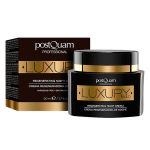 Naktinis veido kremas su hialuronu ir auksu PostQuam Luxury Gold, 50 ml