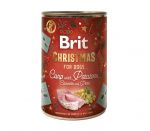 Brit Care Mono Protein Christmas su karpiu ir daržovėmis, 400 g