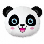 Folijinis balionas FX Panda, juodos ir baltos spalvos