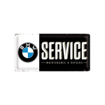 Metalinė plok&scaron;tė 25x50 cm / BMW Service