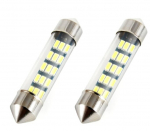 LED lemputės Standard Festoon, C5W, 15xSMD, 3014, 12V