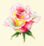 Siuvinėjimo rinkinys Magic Needle Blooming Rose 150-004