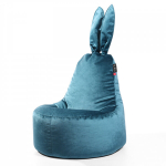 Sėdmai&scaron;is Qubo&trade; Daddy Rabbit, gobelenas, mėlynas