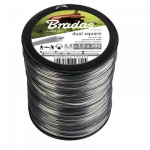 Trimerio valas Bradas RIPPER DUAL Square, 2,4mm x 437m (2,5kg)