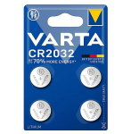 VARTA - Ličio elektroninė baterija CR2032 x 4