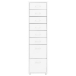 Mobili spintelė dokumentams, 28x41x109 cm, balta