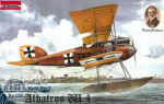 Klijuojamas Modelis Roden 028 Albatros W.IV (early) 1/72