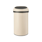 Brabantia &scaron;iuk&scaron;liadėžė Touch, 60 l, smėlio spalvos
