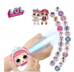 Laikrodis su projektoriumi Lol personažas