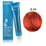 Profesionalūs plaukų dažai Fanola Color Cream 8.44 Light intensive Copper Blonde, 100 ml