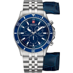 Vyri&scaron;kas laikrodis Swiss Military Flagship Chronograph Set 06-5183.7.04.003SET