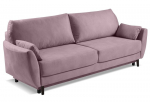 Trivietė sofa - lova Lango, rožinė