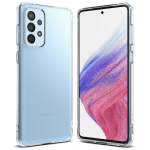 Pusiau permatomas dėklas su geliniu rėmeliu Samsung Galaxy A73