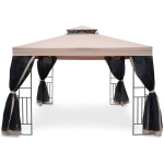 Lauko pavėsinė Fieldmann FDZN 7010, 3x3m, juoda