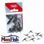 Suktukas tri&scaron;akis Juodas YORK 6/10vnt