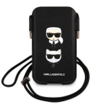 Karl Lagerfeld Choupette Head Saffiano PU Pouch S/M