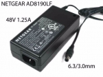 Maitinimo &scaron;altinis Netgear AD8190LF 332-10317-01 48V 1.25A 6.3x3.0mm