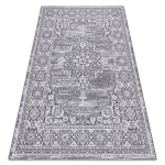 Kilimas sizalio virvelės LOFT 21213 Ornamentas pilka / sidabras / dramblio kaulo