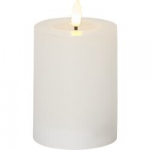 LED va&scaron;ko žvakė balta 0,03W 7,5x12,5cm Flamme Flow 061-40