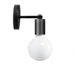 Juodo Mat metalinės sienos lempos 392205