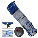 Gumuotas sietelis žuvims Vandens kamufliažas, 45cm, 1,80m