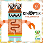Magnetinis konstruktorius su optine iliuzija Djeco Kinoptik Monstrai, 27 dalys, DJ05603