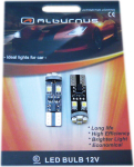 Automobilinės LED lemputės Alburnus W5W/T10, 8LED SMD Canbus