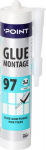 Klijai ir užpildas Glue Montage POINT 97, plytelėms 280 ml