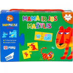 Dėlionė mažiausiems "Mama ir jos mažylis" 24 detalės