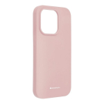 Dėklas telefonui Mercury skirtas Iphone 14 Pro, rožinis