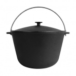 Ketaus kazanas su dangčiu Brizoll, 10 l