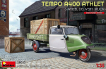 Klijuojamas Modelis MiniArt 38032 Tempo A400 Athlet 3-Wheel Delivery Truck 1/35