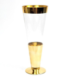 Vaza stiklinė, 40x11 cm