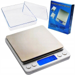 Jewellery Scale 500g 0.01g Digital Precise LCD, 2 indeliai