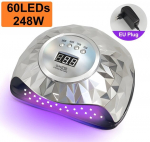 UV LED nagų lempa manikiūrui ir pedikiūrui LIVMAN SUN Y13, 248W