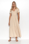 Suknelė moterims Makadamia, smėlio spalvos, 36